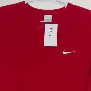 TRAVIS MATHEW x NIKE GOLF CRIMSON RED KNIT LIGHTWEIGHT PULLOVER SWEATER 2XL NWT